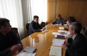 в селі Кулява на зустрічі