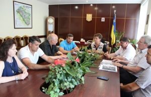 Участие в совещании относительно установления памятника Тарасу Шевченко в г.Жовква