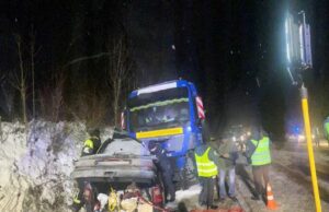 На Львівщині внаслідок потрійної ДТП загинула водійка Volkswagen Sharan – поліцейські встановлюють обставини події