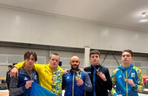 Спортсмени зі Львівщини – призери Європейського кадетського циклу з фехтування на шпагах