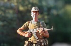 Городецька громада зустріла тіло померлого Героя Михайла Іваніва