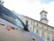 Британські волонтери у Львові передали 17 авто для ЗСУ
