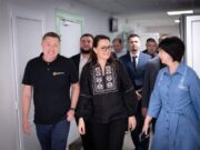 Прем’єр-міністр України відвідала перинатальний Львівський перинатальний центр