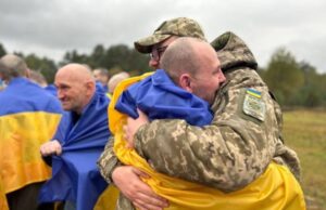 185 українців повернулися з російського полону