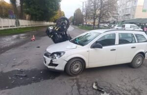 ДТП у Бродах: травмовані водій та пасажир мотоцикла