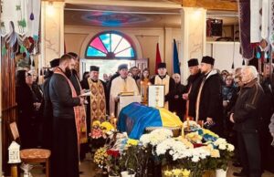 Новороздільська громада попрощалася з захисником Володимиром Борисовським