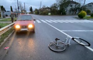 На Стрийщині водій авто скоїв наїзд на жінку на пішохідному переході