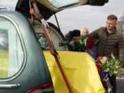 Дрогобицька громада вшанувала полеглого захисника Олега Коника