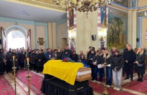 У Стрию попрощалися з героєм Василем Харьо