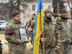 В Жовківській громаді прощалися з 44-річним Захисником Петром Балашевським, який загинув на Запоріжжі