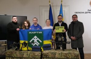 Львівська ОДА передала безпілотники для Нацгвардії