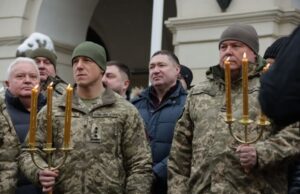 У Львові відбулось освячення води за участі військових капеланів