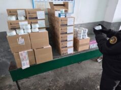 У Шегинях виявили контрабанду косметики на 1,5 млн гривень