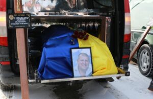 Дрогобицька громада прощається з двома загиблими Героями