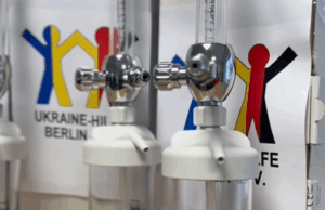 Львівські лікарі отримали кисневі флоуметри з Німеччини