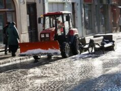 У Львові вночі працювало 13 снігоприбиральних машин