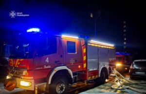 Пожежа у Львові: врятовано трьох мешканців багатоповерхівки