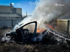 Пожежа в Яворові через спалювання сухостою