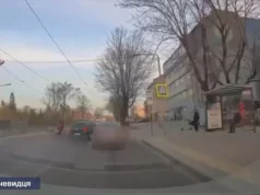 На вулиці Шевченка водій ледь не скоїв біду