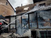 (Українська) Пожежа в житловому будинку у Солонці