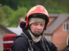 Пожежа у Винниках: дах охоплений вогнем