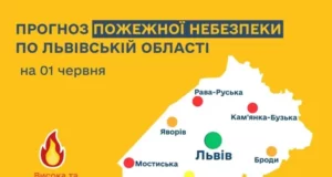 На Львівщині 1–3 червня прогнозують високу пожежну небезпеку