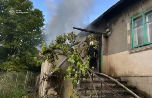 На Золочівщині під час пожежі в будинку загинув чоловік