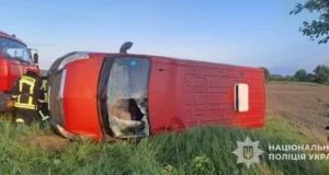 На Львівщині загинула водійка мікроавтобуса Opel Movano