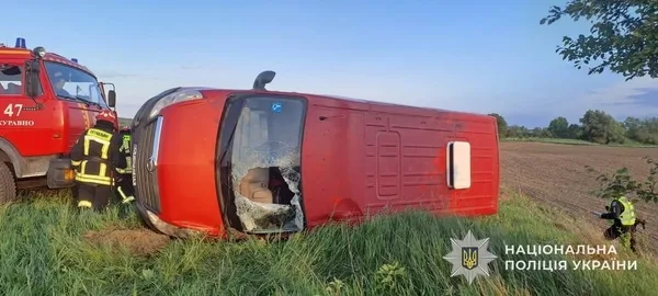 image На Львівщині загинула водійка мікроавтобуса Opel Movano