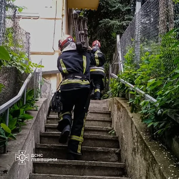 image У Львові рятувальники через вікно потрапили до квартири 88-річної жінки