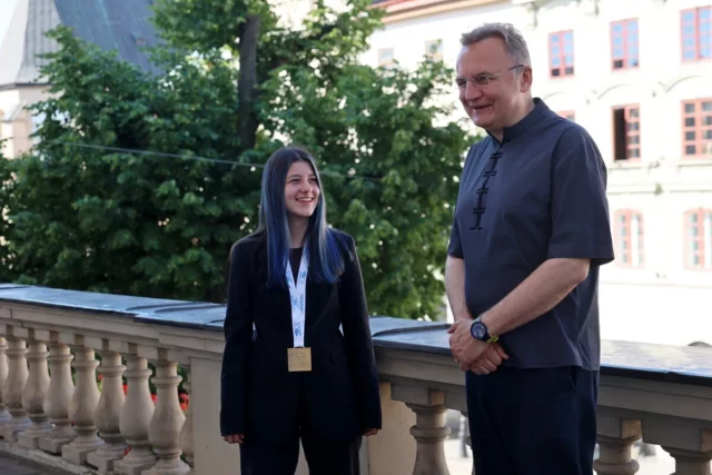 image У Львові відзначили наймолодшу чемпіонку Європи з шахів Анастасію Гнатишин