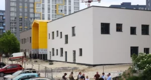 На Левандівці добудовують нову початкову школу з басейном та укриттям