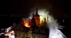 Уночі росіяни атакували Києво-Печерську лавру, кіностудію Довженка та «Мистецький арсенал»