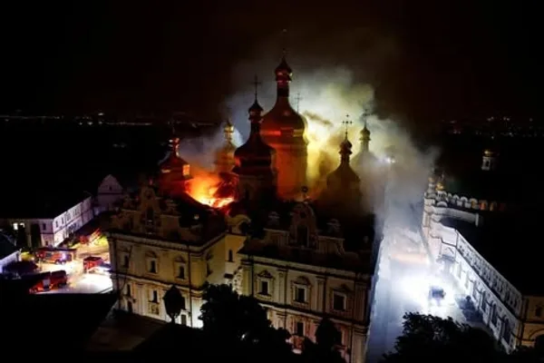 image Уночі росіяни атакували Києво-Печерську лавру, кіностудію Довженка та «Мистецький арсенал»