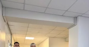 Канадський нейроонколог Ерік Буфе проконсультував дітей у львівському Центрі дитячої медицини