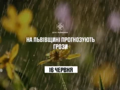 16 червня на Львівщині прогнозують грози та сильний вітер 16 червня на Львівщині прогнозують грози та сильний вітер