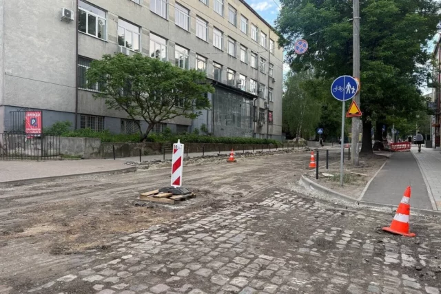 image У Львові облікують історичну бруківку, виявлену під час ремонту вулиці Героїв УПА