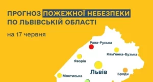 Прогноз пожежної небезпеки на 17 червня