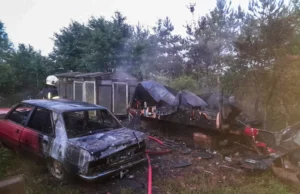 У Кротошині вогнеборці загасили пожежу вулика та автомобіля