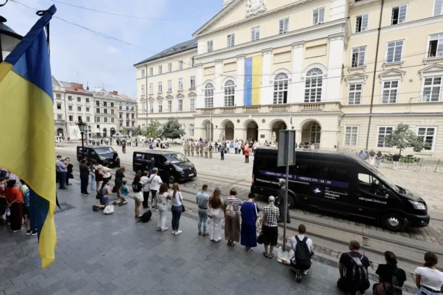 19 червня Львів проведе в останню дорогу Василя Смітюха, Івана Прокопова та Сергія Цюпака