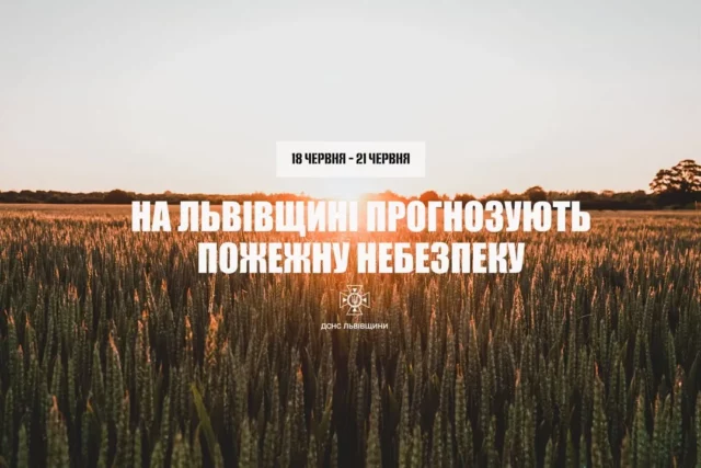 image На Львівщині оголосили надзвичайну пожежну небезпеку