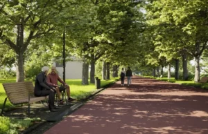 У Стрийському парку за інвесторські кошти відремонтують пішохідну алею