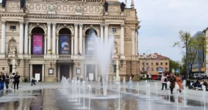 У Львові 26 червня не працюватиме фонтан біля Оперного театру