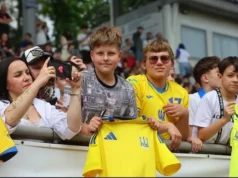 Національна збірна України з футболу провела відкрите тренування у Львові