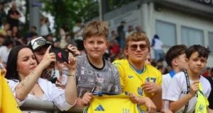 Національна збірна України з футболу провела відкрите тренування у Львові