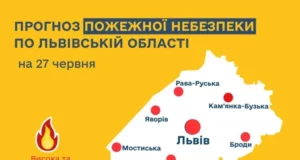 27 червня прогнозують надзвичайну пожежну небезпеку