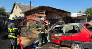 У Шептицькому районі за день загорілися два автомобілі