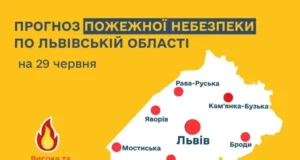 На 29 червня прогнозують надзвичайну пожежну небезпеку