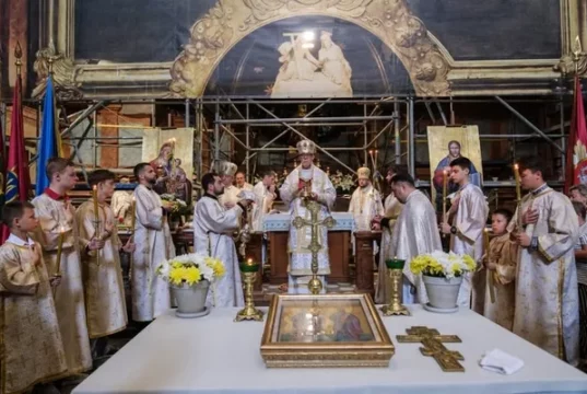 Гарнізонний храм у Львові відзначив храмовий празник апостолів Петра і Павла