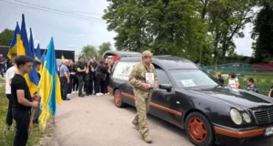 У Боянці зустріли на щиті молодшого сержанта Богдана Довбуша
